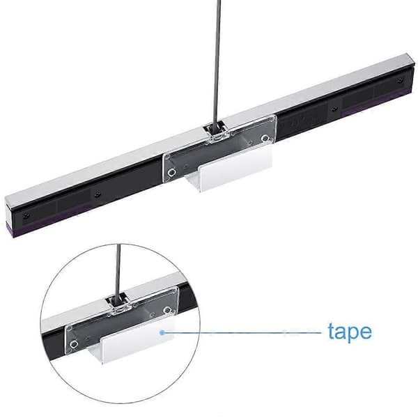 Sensor Bar til Wii, Erstatningskablet Infrarød Strålesensor Bar til Wii og Wii U Konsol