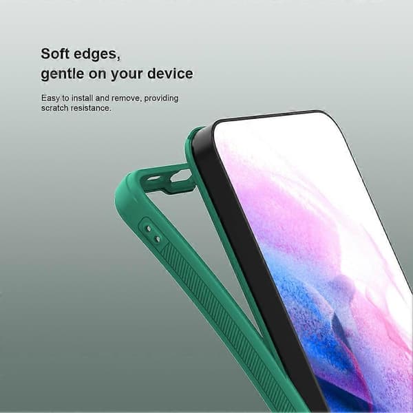 NILLKIN Frosted Shield Pro PC + TPU Telefonfodral Blue Galaxy S24 FE 5G