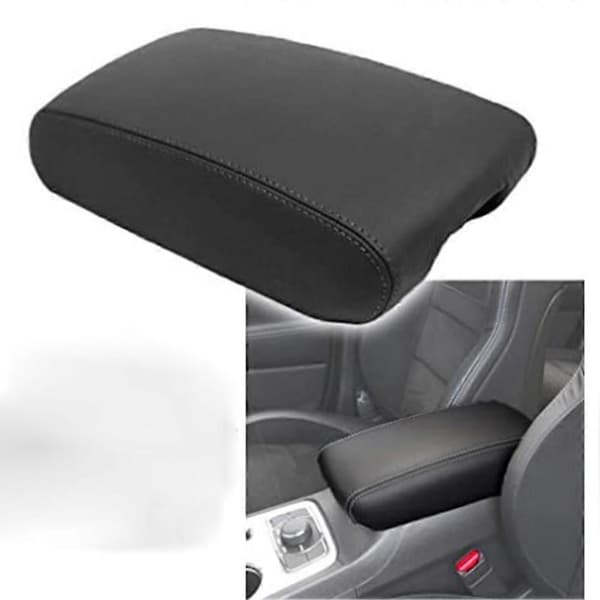 Bilfiberlær Midtkonsoll Armleneboks Beskyttelsesdeksel for Volvo S80 1999-2006