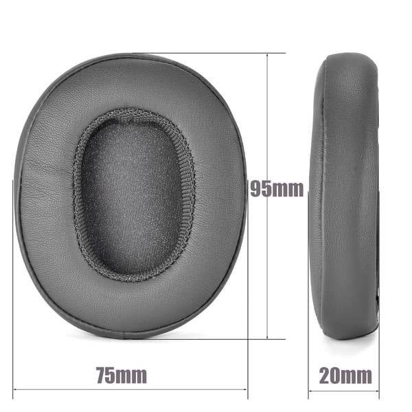 Öronkuddar för Skullcandy Crusher Wireless/Crusher ANC/Hesh 3 Mörkgrå