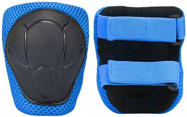 Barns skyddande inlines-set Skyddsutrustning Barns knäskydd Blue