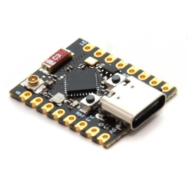 ESP32-C3 SuperMini V2 Plus -kehityskortti ESP32 C3 Mini WiFi Bluetooth IOT -kortti antenni RGB MicroPythonille