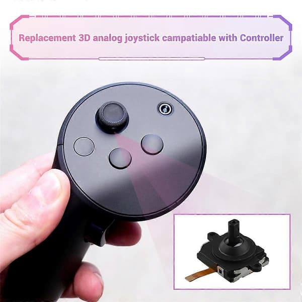 3D analoge joysticks til Meta Quest3 VR Controller Thumbstick 3D analog joystick til Quest3