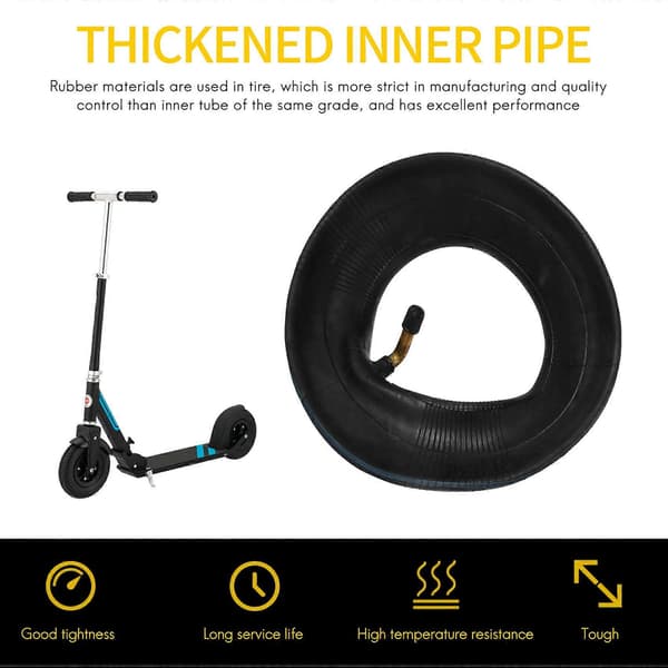 2-pack innerslangar 200X50 8 tum x 2 tum för E100 E200 Bladez