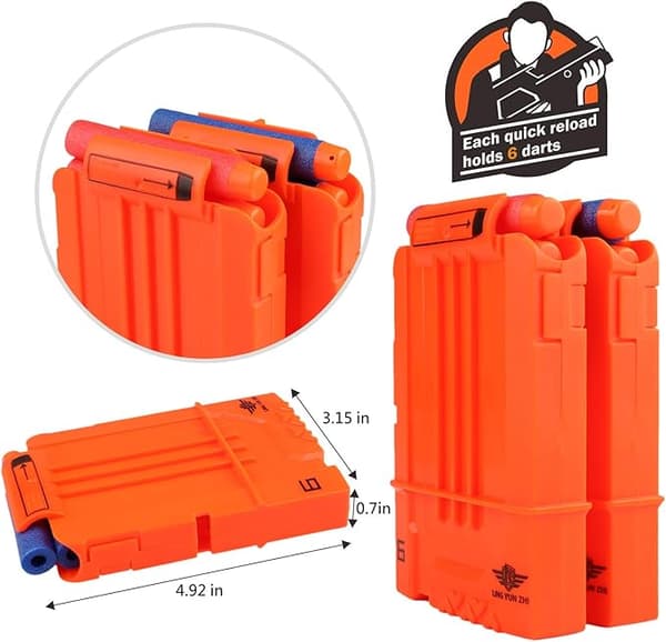 2-pack Taktisk Väst Leksak Nerf Pistol N-strike Elite