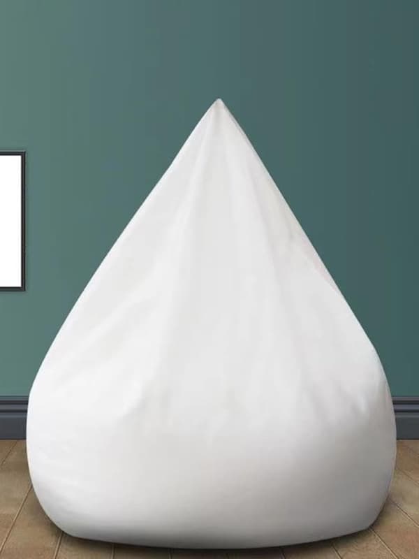 70x80cm Sittsäck Foder Innerfoder Med Dragkedja Lätt Att Rengöra För Vardagsrum Sovrum Lekrum Ingen Klädsel White