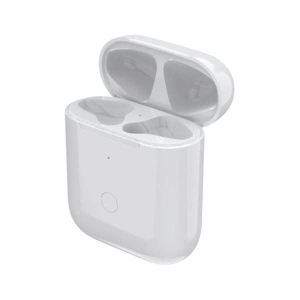 Erstatning for trådløst ladeetui for 1 2 ladeetui for Airpod 1 / 2 generasjon, støtter Bluetooth-paring
