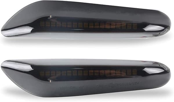 For 328i E90 E91 E92 E93 E46 E60 Sotede LED Sidemarkeringslys Sekvensiell Blinklys Lampe 2STK