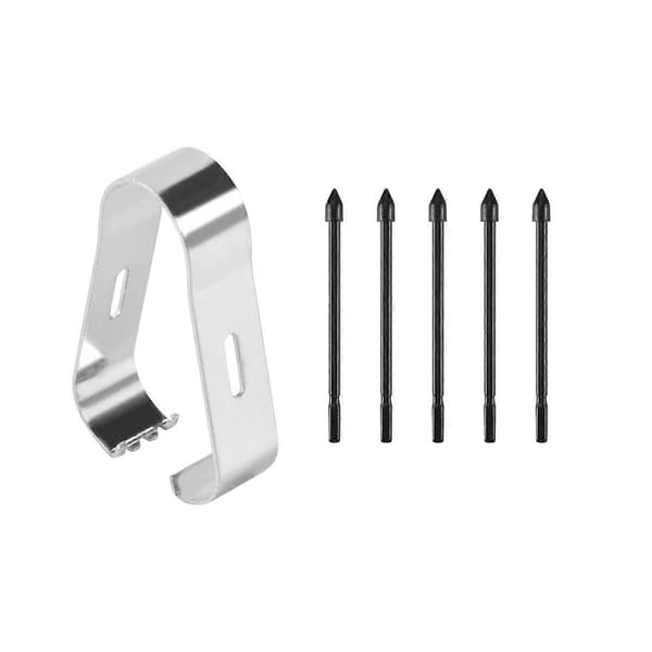 5 stk. stylus-refill udskiftning stylus touch pen spids erstatningsspids Galaxy Note20/Note10/Tab S6/Tab S7 Black