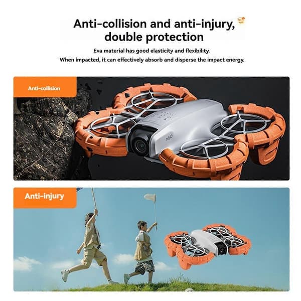 DJI NEO -törmäyssuojarengas kellukkeilla, drone-lisävarusteet