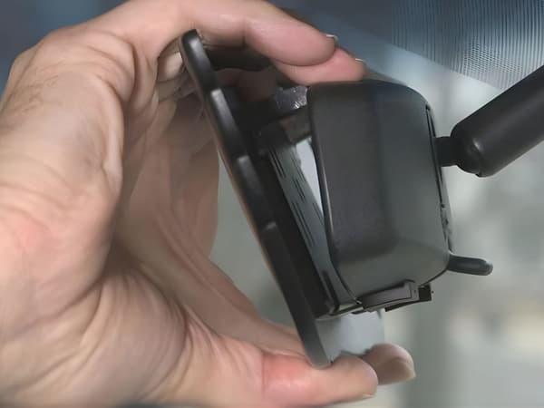 Panoramisk bakspeil - Antirefleks speil med klips til bil