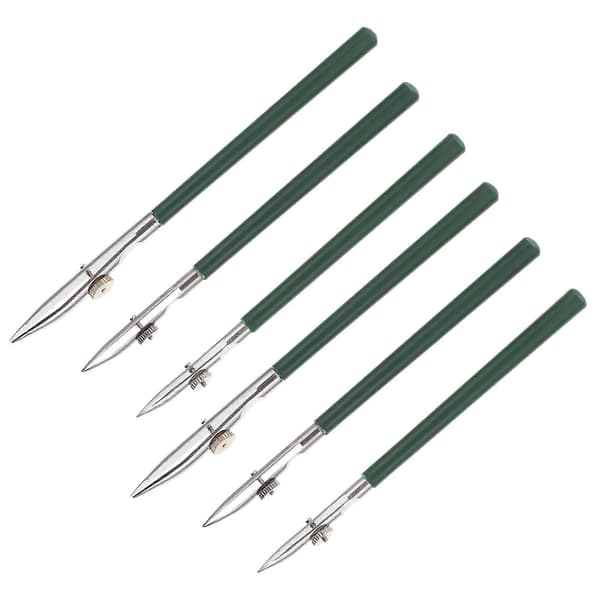 Tegnepenne Kunstlinjepenne Justerbare Tegneværktøjer Grøn Farve 6Pcs