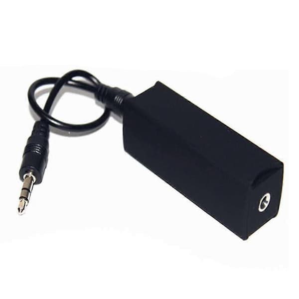 3,5 mm Anti-Interference Kabel Jordforbindelse Støjisolator til Stereo Bil Audio