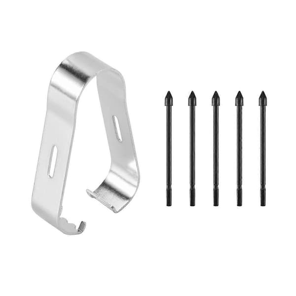 5 stk. stylus-refill udskiftning stylus touch pen spids erstatningsspids Galaxy Note20/Note10/Tab S6/Tab S7 Black