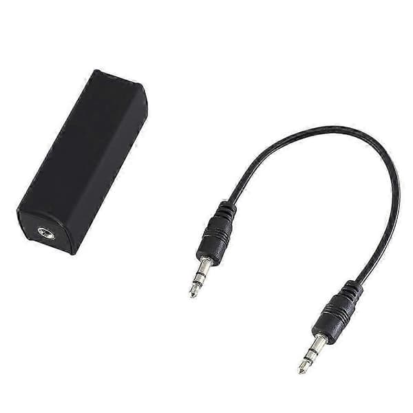 3,5 mm Anti-Interference Kabel Jordforbindelse Støjisolator til Stereo Bil Audio