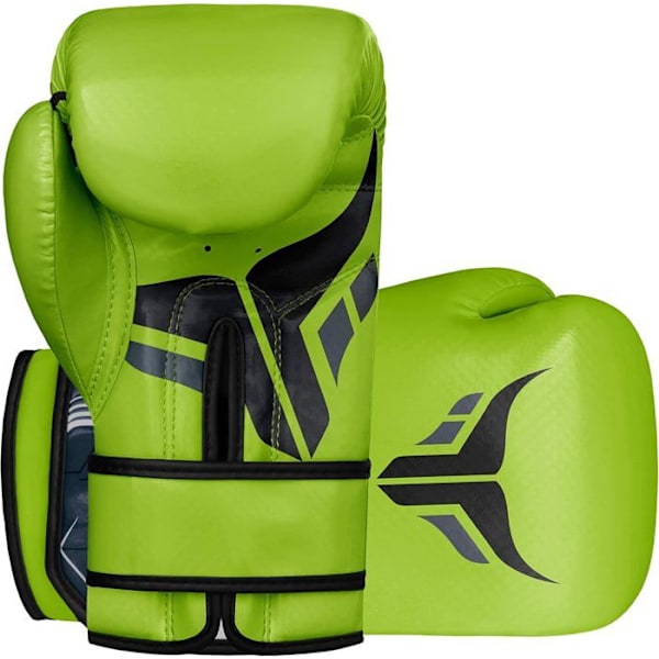 Mytra Fusion - AL2 barnboxningshandskar - Barnhandskar för sparring, Muay thai, MMA, kickboxning, Kampsport, barn junior - Grön Grön 6 oz