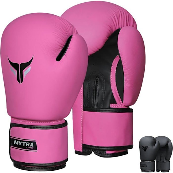 Boxningshandskar - Mytra Fusion - PRO T-10 - Rosa - Syntetläder - 16 OZ Rosa 16 OZ