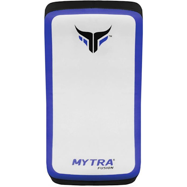 Mytra Fusion Bear Paws Thai Boxing Shield, Kick Shield för Kickboxning, Curved Target Punch Training Blue Vit blå 1