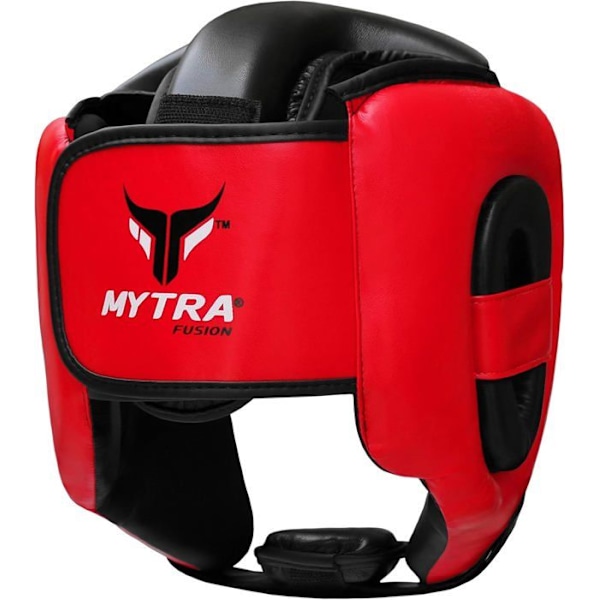 Boxningsmössa - Mytra - Fusion AD1 - Röd - Optimal Skydd - Ergonomisk Bekvämlighet Röd L/XL