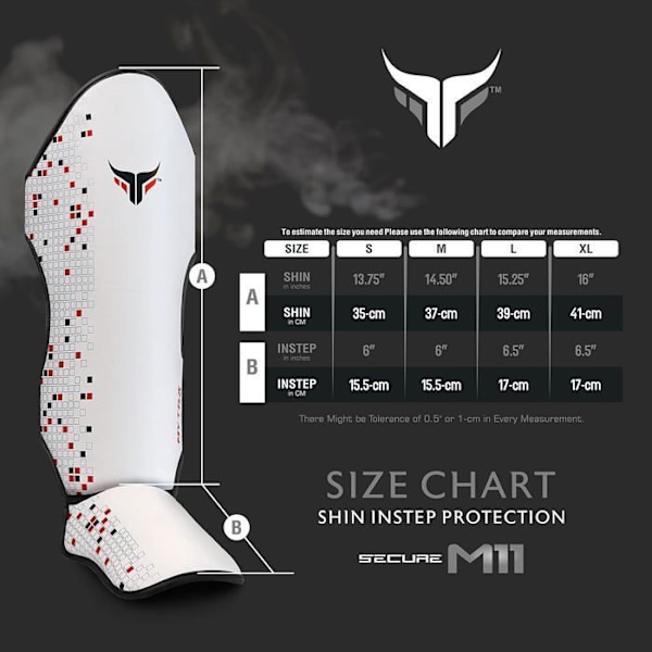 Skyddstiv - Mytra - M-11 - Konstläder - Skummgummi Poli - Justerbar Vit S