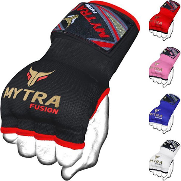 Soussäckar av Boxningshandskar - Mytra Fusion - Mitaine - Andningsbart Polyester - Gel Fyllning - Svart Svart L/XL