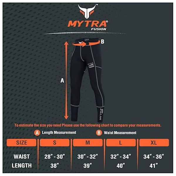 Kompressionsleggings - Mytra Fusion - Svart/Grön - Muskelstöd - Andningsbart material - Snabbtorkande Svart/Grön XL