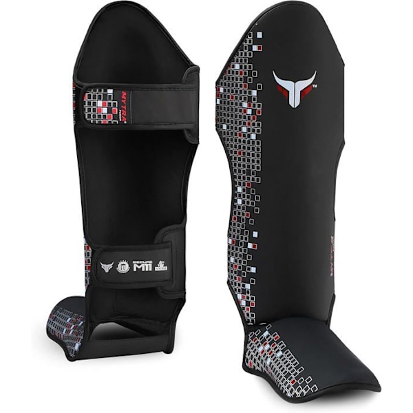 Skal skydd - Mytra - Fusion M-11 - Konstläder - Skumvaddering - Justerbar Svart XL