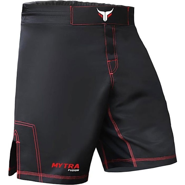 MMA-shorts - Mytra Fusion - Mixed Martial Arts, Grappling, Boxning, Stridssport - Svart SVART XL