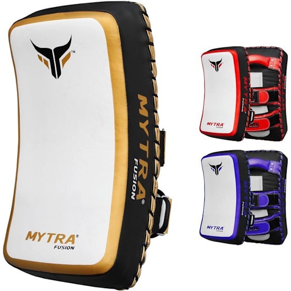 Thailändsk Boxsköld - Mytra Fusion - SL1 PAO - Ergonomisk Kurva - Dubbel Handtagsystem - VB-tech Vitt guld 1
