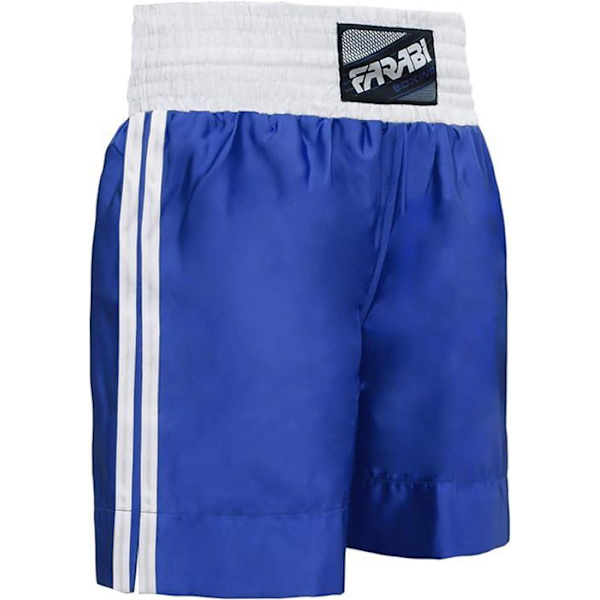 Boxningsshorts - Farabi Sports - Blå - Andningsbar - Ultralätt - Barn Blå XS