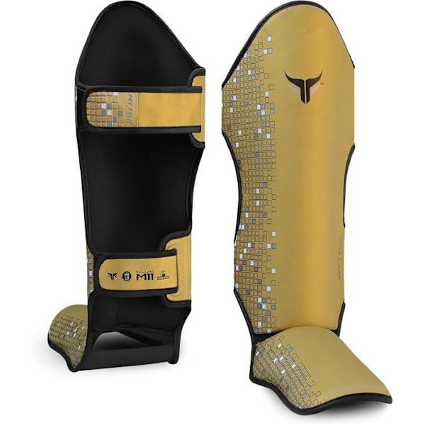 Skal skydd - Mytra - Fusion M-11 - Konstläder - Skumvaddering - Justerbar Guld XL