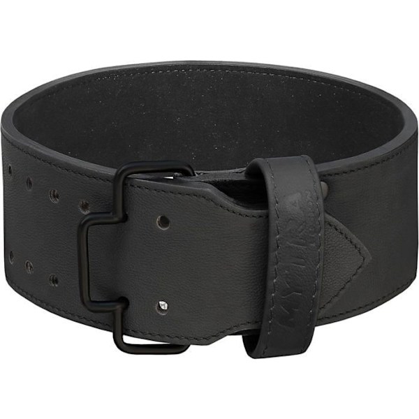 Kraftbälte - Mytra Fusion - XL - Kvalitetsläder - Snabbkopplingsspänne - 10 mm tjocklek Svart