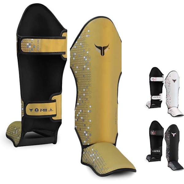 Skal skydd - Mytra - Fusion M-11 - Konstläder - Skumvaddering - Justerbar Guld S