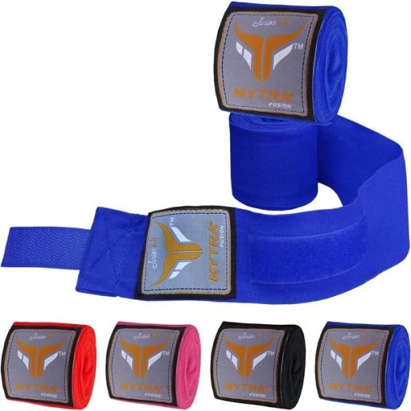 MYTRA FUSION Boxing Wrap 2,50 Blå, Hand Wrap