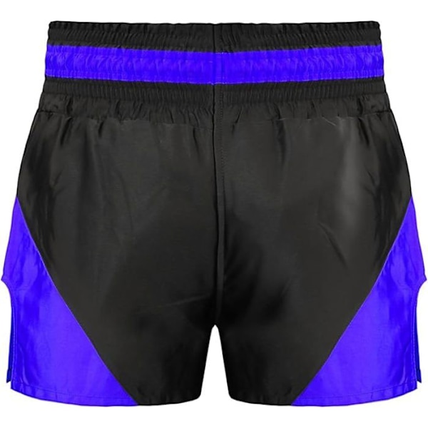 Myra Fusion Muay Thai Shorts Svart/Blå - Thaiboxning, Kampsport, Kickboxning Svart blå XL