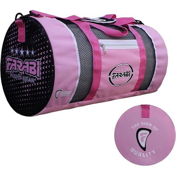 Sportväska - Farabi - Multisport - Rosa - Modern Design - Optimal Förvaring Rosa