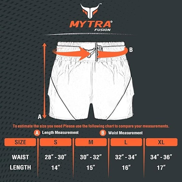 Myra Fusion Muay Thai Shorts Svart/Röd - Thaiboxning, Kampsport, Kickboxning Svart röd XXL