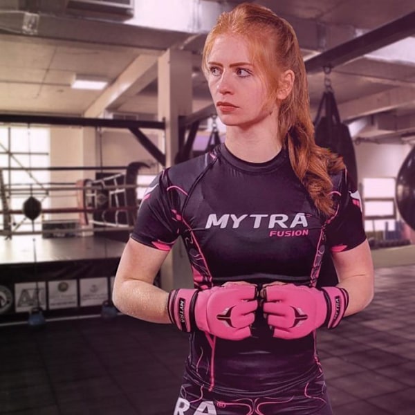 MMA-handskar - Mytra - Fusion - 4oz - Kvinna - Rosa Rosa jag