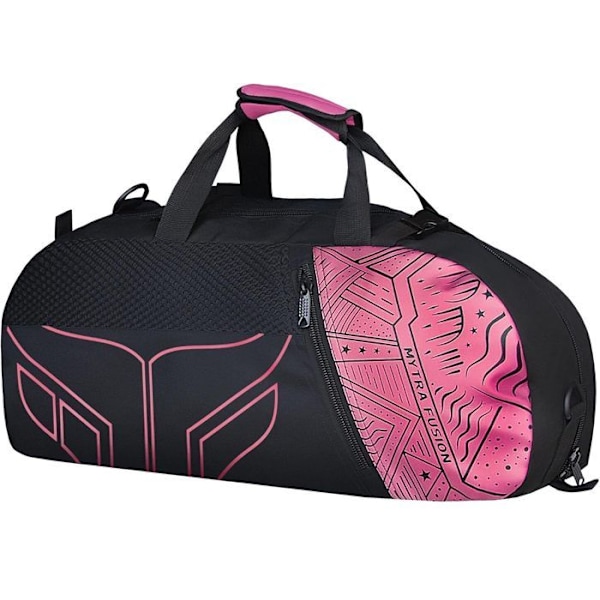 Sportväska - Mytra - Fusion - Multifunktionell - Nylon/Polyester - Svart/ Rosa Svart/rosa