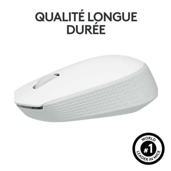 Mus - Trådlös - Logitech - M171 - Vit - Ambidextrous Vit