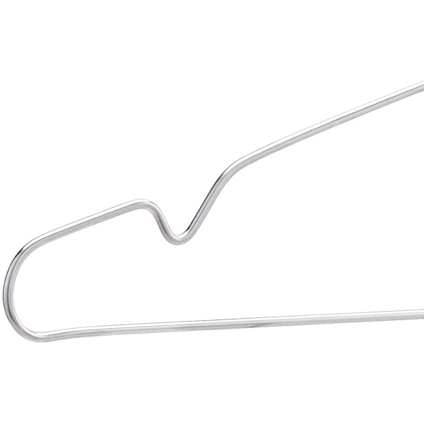 Pakke med 20 rustfrie tøjhængere - 32 cm - skridsikre og holdbare bøjler - folde design - Ide