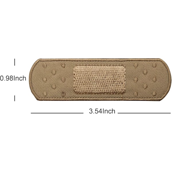 Søde Applikations-Patches, Sjove Stofbroderede Applikations-Patches, Taktiske Armbånds-Badges Emblem Applikations-Fastgørelses-Krog