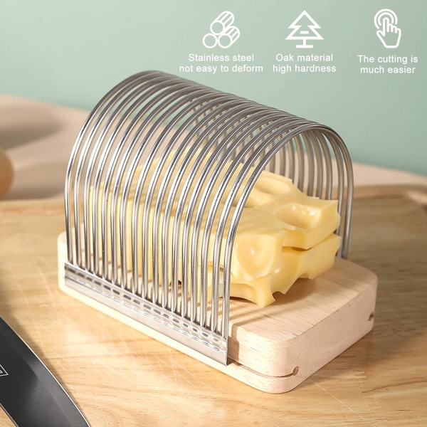 Potato Slicer, Potato Slicing Tool Vegetable Cutter, Fixed Stainless Steel Food Slicer, To