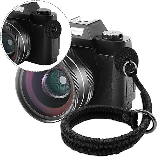 2 st kamerahandledsrem, SLR digitalkamerahandledsrem, kamerahandsrem med säkrare anslutning, justerbar
