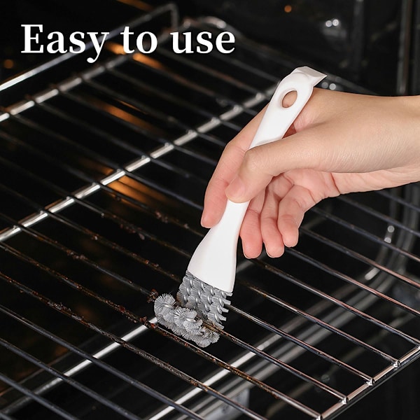2-pack Grillborste - Multifunktionell Spisrengöringsborste, Spishällsspringrengöringsborste, Diskhohörn, Grill