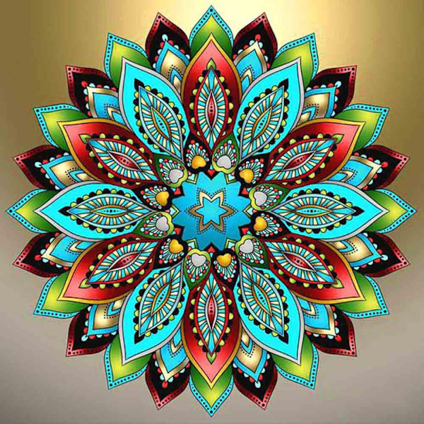 30 × 40 Diamantmålning Broderi Diamant Målningsset Komplett