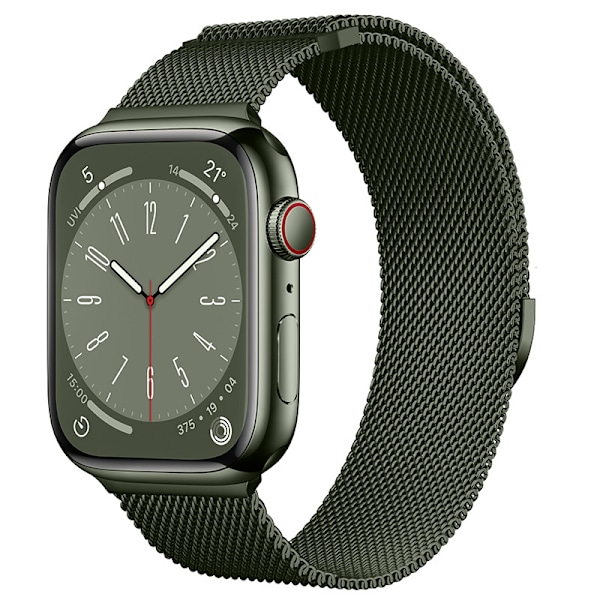 Til apple Watch-rem 42/44/45/49mm Green