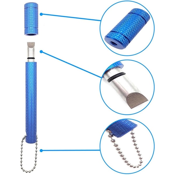 Golf Groove SharpenerGolfkølle Kant SharpenerGolfkølle Groove SlibeværktøjGolfkølle Groove SharpenerWedge Groove SharpenerBlå Slibeværktøjer