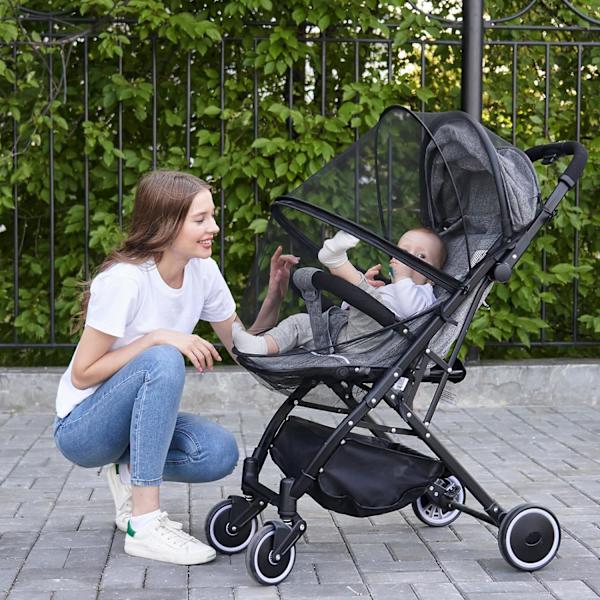 Myggnät för barnvagn, krypterat myggnät för barnvagn