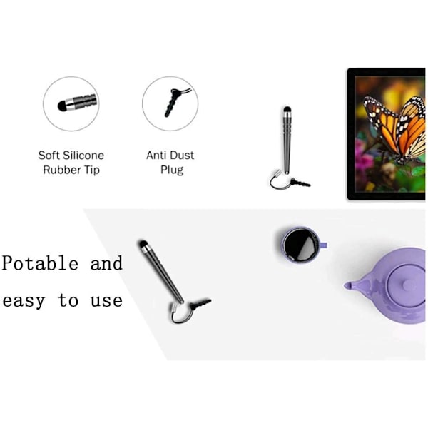 （Slumpmässig färg） 10-pack Mini Retractable Resistive Touch Screen